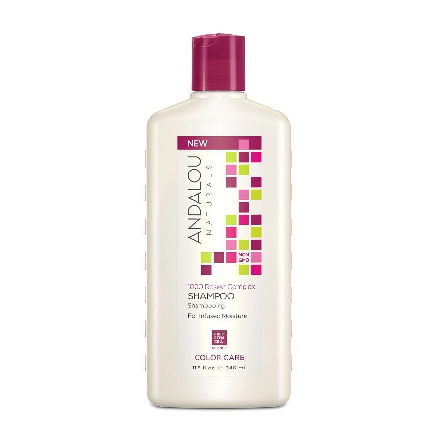 Andalou Naturals 1000 Roses Complex Color Care Shampoo, 11.5 oz