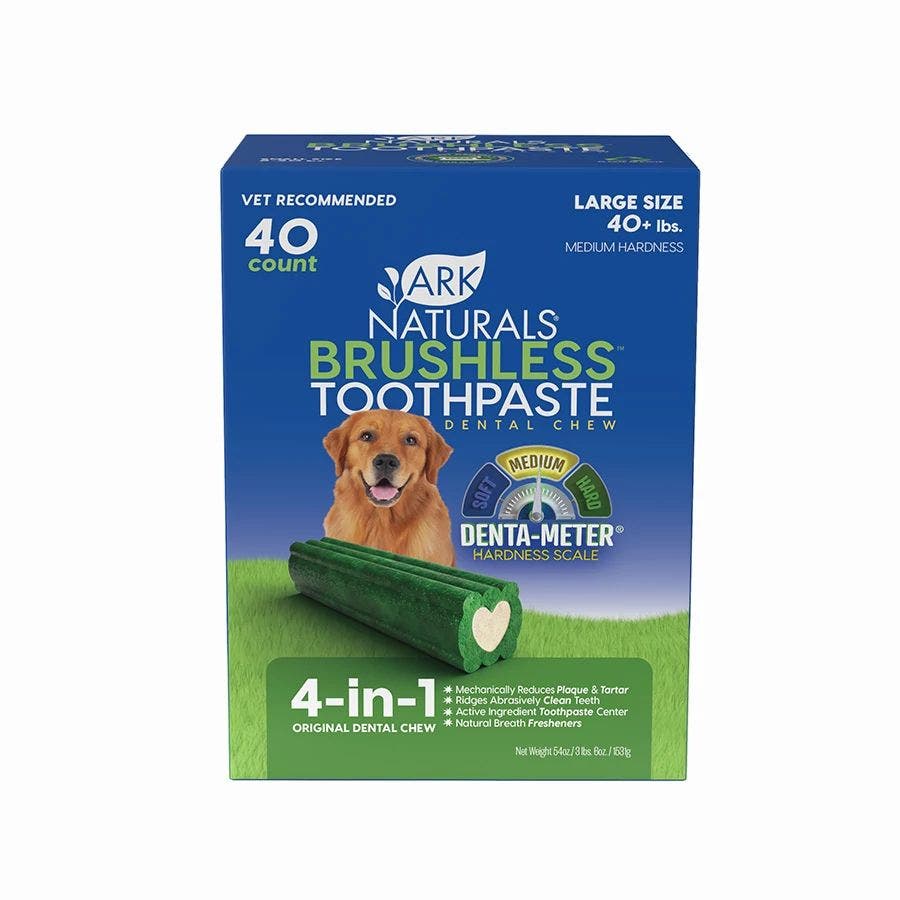 Ark Naturals Brushless Toothpaste Value Pack for Large Dogs 54 oz.