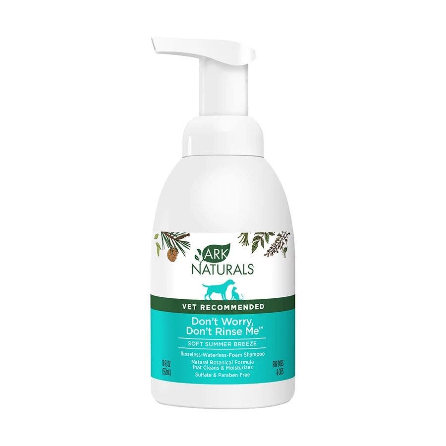 Ark Naturals Don’t Rinse Me Foam Shampoo for all Pets 18 fl. oz.