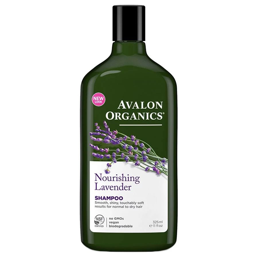 Avalon Organics Therapeutic Hair Care Lavender Nourishing Shampoos 11 fl. oz.