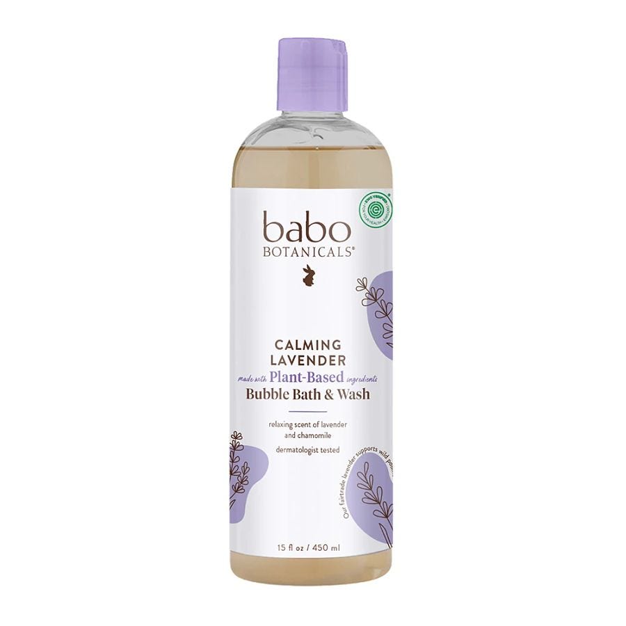 Babo Botanicals Calming Baby Bubble Bath & Wash 15 fl. oz.
