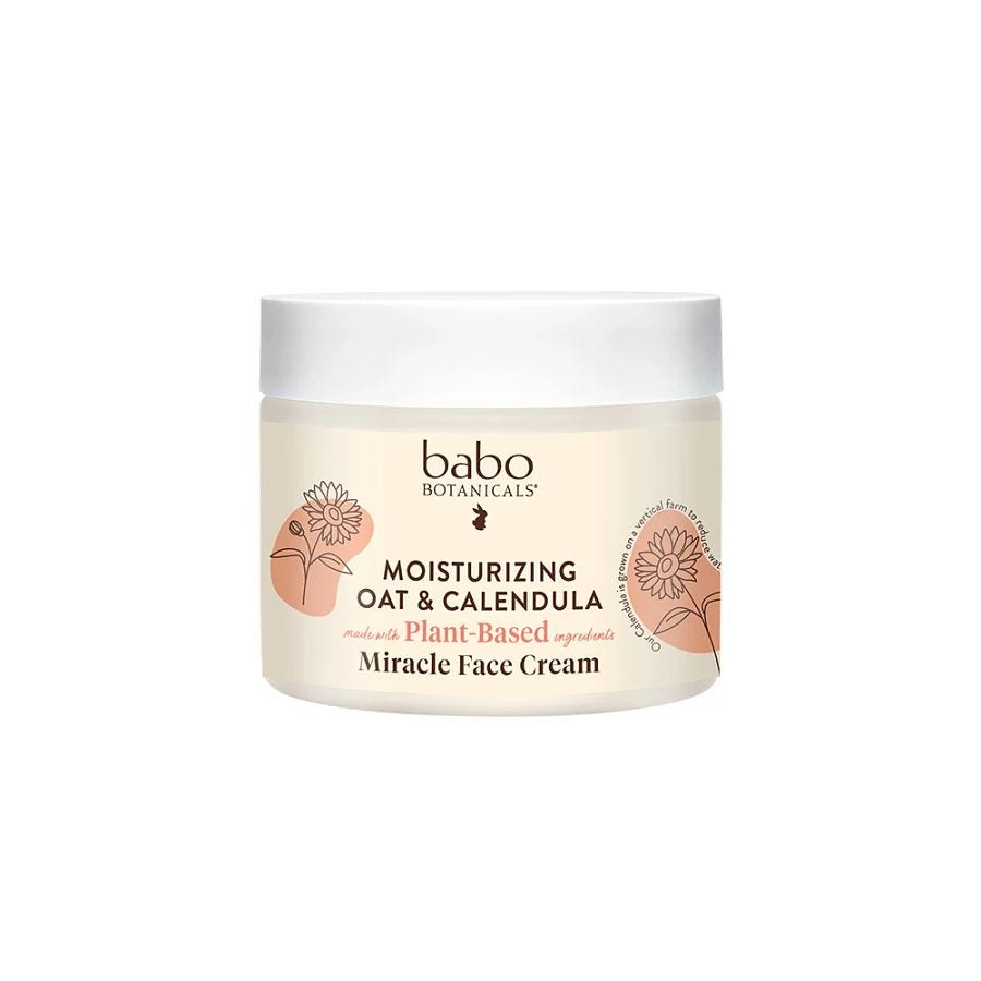Babo Botanicals Miracle Cream - Moisturizing - Oatmilk - 2 oz