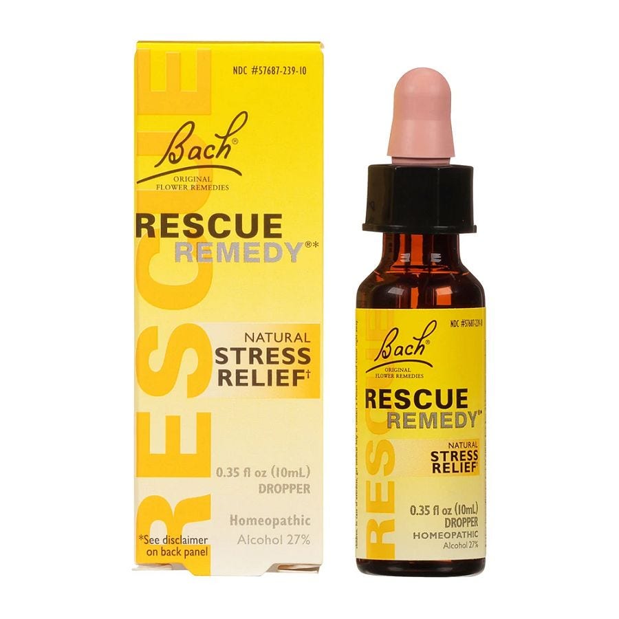 Bach Rescue Remedy Flower Essence 10 ml