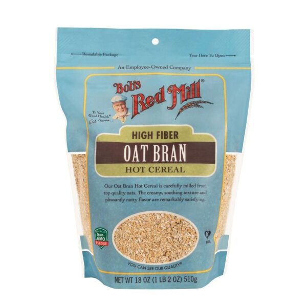 Bob's Red Mill Oat Bran Hot Cereal 18 oz. Bag