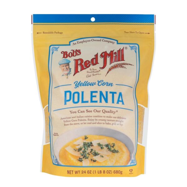 Bob's Red Mill Organic Corn Grits Polenta 24 oz. Bag