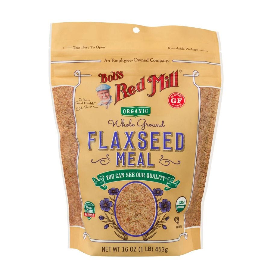 Bob's Red Mill Organic Brown Flaxseed Meal 16 oz. Bag