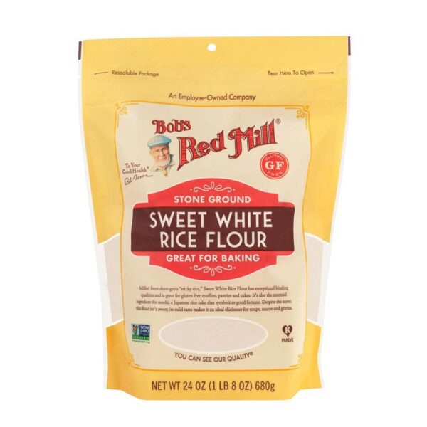 Bob's Red Mill Sweet White Rice Flour 24 oz. Bag