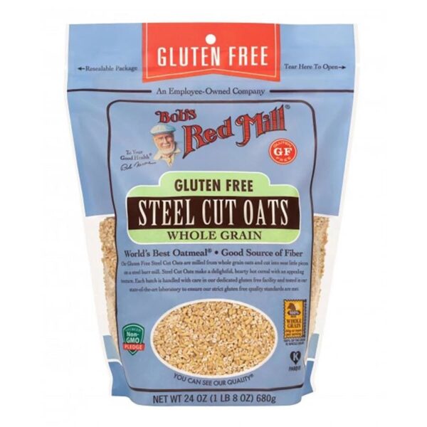 Bob's Red Mill Gluten-Free Steel Cut Oats 24 oz. resealable bag