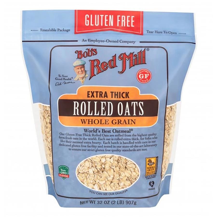 Bob's Red Mill Gluten-Free Thick Rolled Oats 32 oz. resealable bag