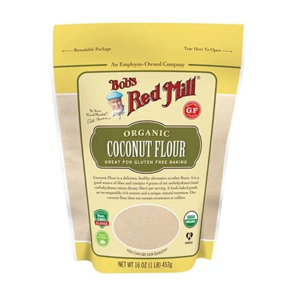 Bob's Red Mill Organic High-Fiber Coconut Flour 16 oz.