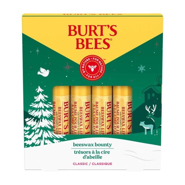 Burt's Bees Holiday Beeswax Bounty Classic Holiday Gift Set