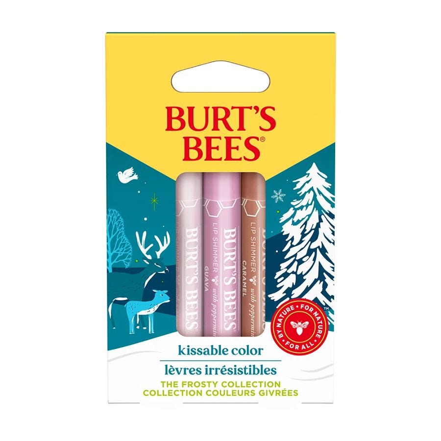 Burt's Bees Holiday Kissable Color Frosty Collection Gift Set