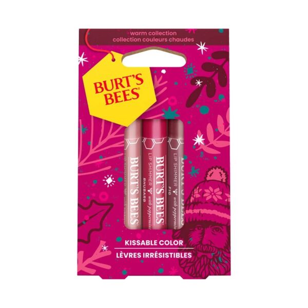 Burt's Bees Holiday Kissable Color Warm Collection Gift Set
