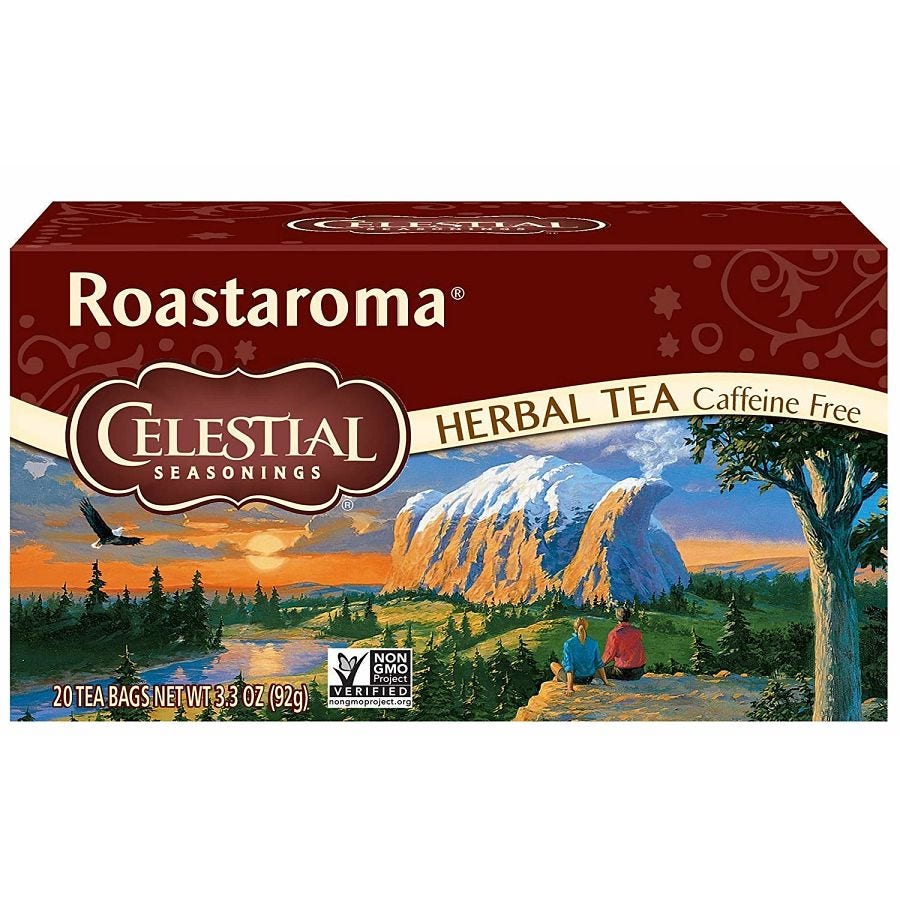 Celestial Seasonings Herbal Tea - Roastaroma - Caffeine Free - 20 Bags