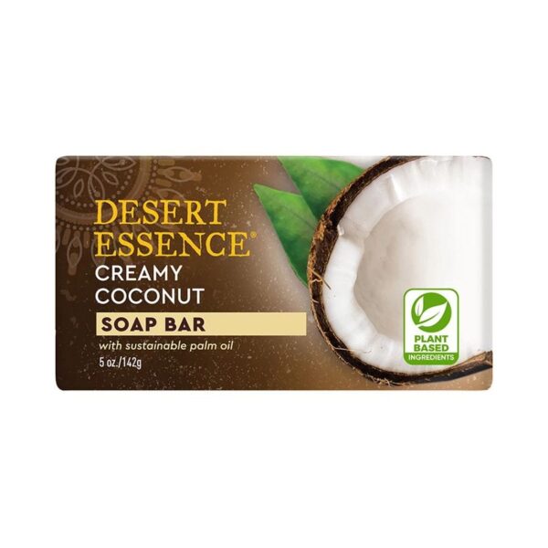 Desert Essence Creamy Coconut Bar Soap 5 oz.