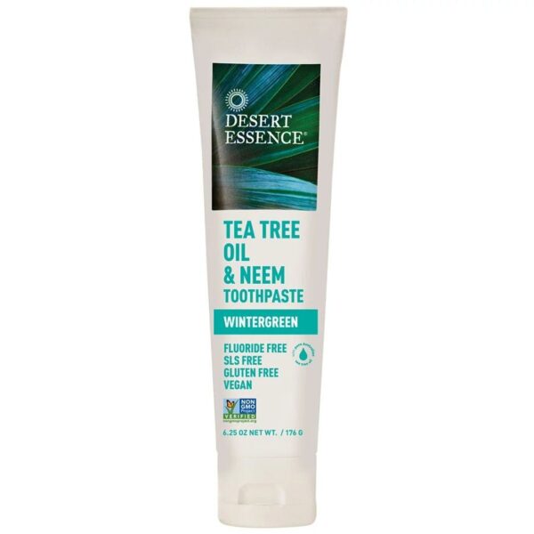 Desert Essence Neem Tea Tree Toothpaste 6.25 oz.