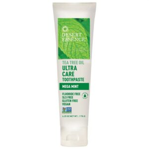Desert Essence Ultra Care, Mega Mint Tea Tree Toothpaste 6.25 oz.