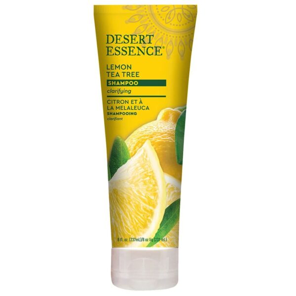 Desert Essence Organics Lemon Tea Tree Shampoo for Oily Hair 8 fl. oz.