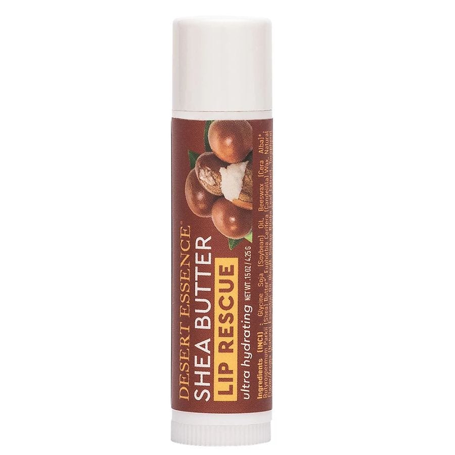 Desert Essence Shea Butter Lip Rescue 0.15 oz.