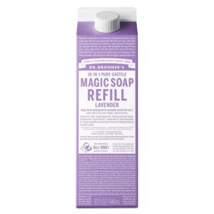 Dr. Bronner's Lavender Soap Refill Carton 32 fl. oz.