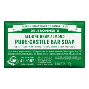 Dr. Bronner's Almond Castile Bar Soap 5 oz.