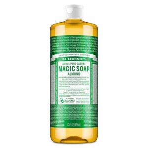 Dr. Bronner's 18-in-1 Almond Castile Soap 32 fl. oz.