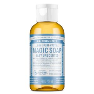 Dr. Bronner's 18-in-1 Baby Mild Castile Soap 2 fl. oz.
