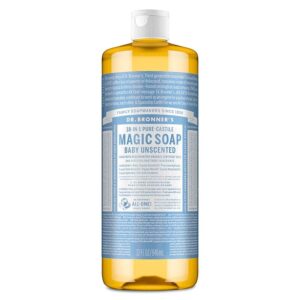 Dr. Bronner's 18-in-1 Baby Mild Castile Soap 32 fl. oz.