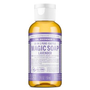 Dr. Bronner's 18-in-1 Lavender Castile Soap 2 fl. oz.