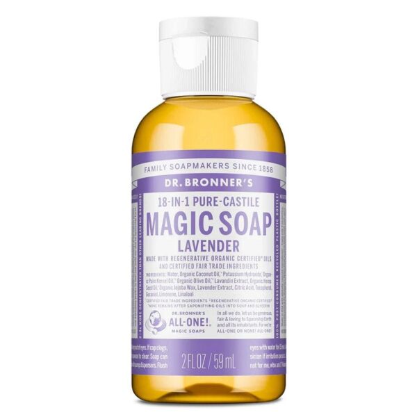 Dr. Bronner's 18-in-1 Lavender Castile Soap 2 fl. oz.