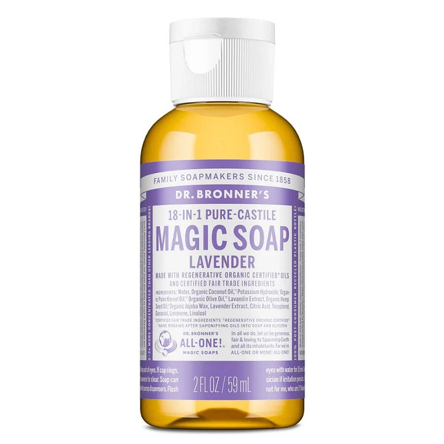 Dr. Bronner's 18-in-1 Lavender Castile Soap 2 fl. oz.