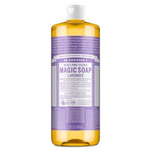 Dr. Bronner's 18-in-1 Lavender Castile Soap 32 fl. oz.