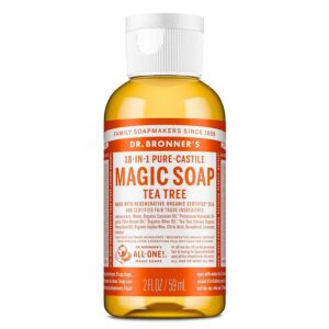 Dr. Bronner's 18-in-1 Tea Tree Castile Soap 2 fl. oz.