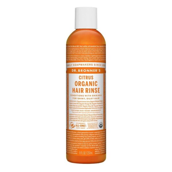 Dr. Bronner's Organic Citrus Conditioning Rinse 8 fl. oz.