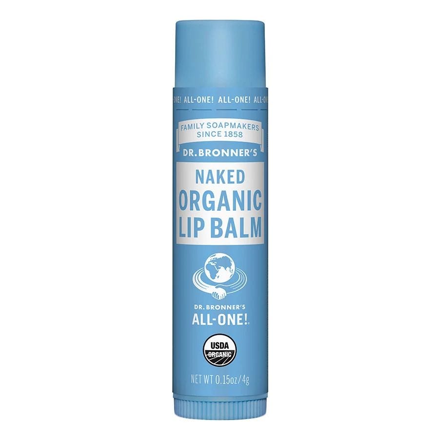 Dr. Bronner's Organic Naked Lip Balm 0.15 oz.