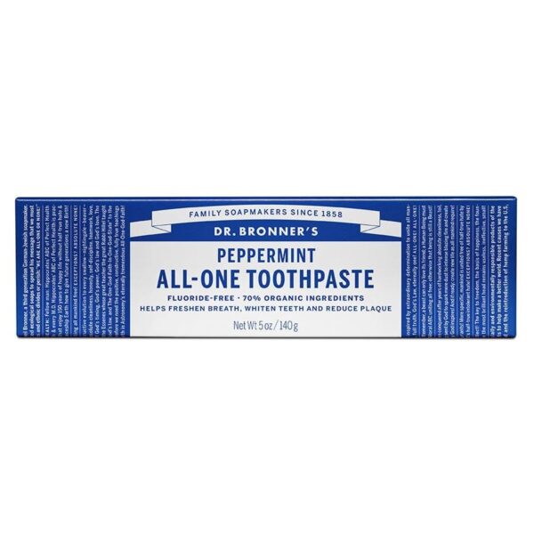 Dr. Bronner's Peppermint Toothpaste 5 oz.