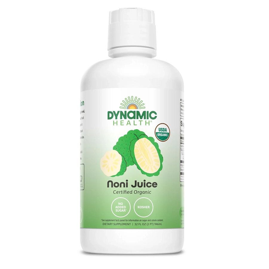 Dynamic Health Organic Tahitia oni Juice (Plastic) 32 fl. oz.