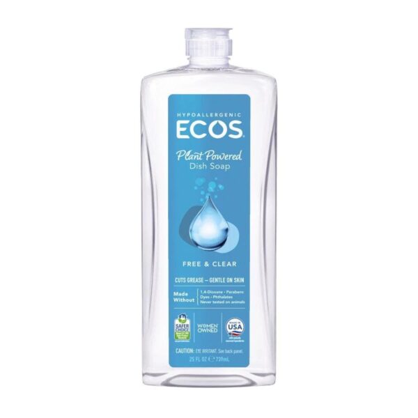 ECOS  Free & Clear Dishmate Liquid 25 fl. oz.