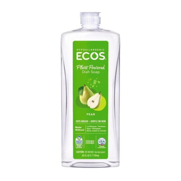 ECOS  Pear Dishmate Liquid 25 fl. oz.