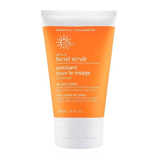 Earth Science Apricot Gentle Facial Scrub 4 fl. oz.