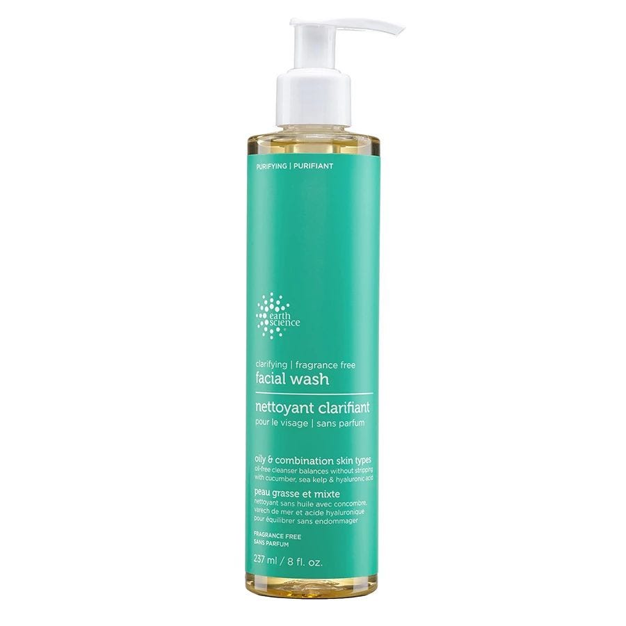 Earth Science Clarifying Fragrance Free Facial Wash 8 fl. oz.