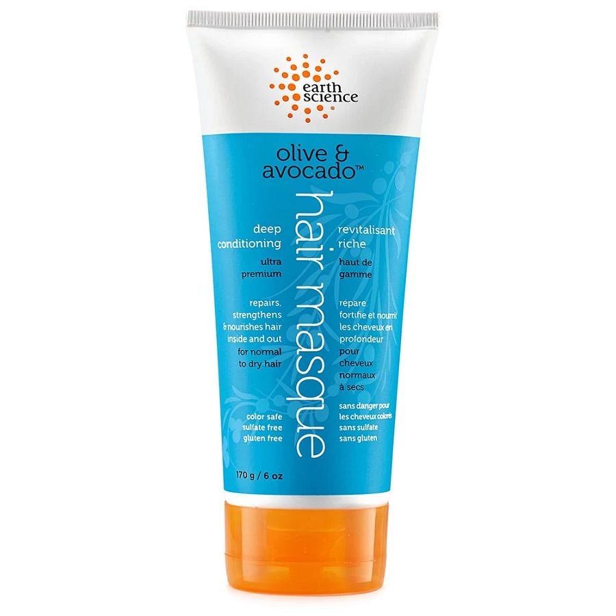 Earth Science Olive and Avocado Deep Conditioning Hair Masque 6 fl. oz.