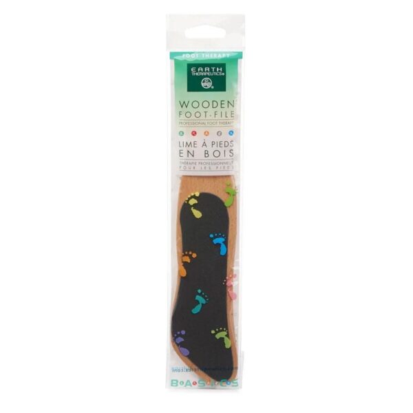 Earth Therapeutics Wooden Foot File 9 1/4 x 1 3/4