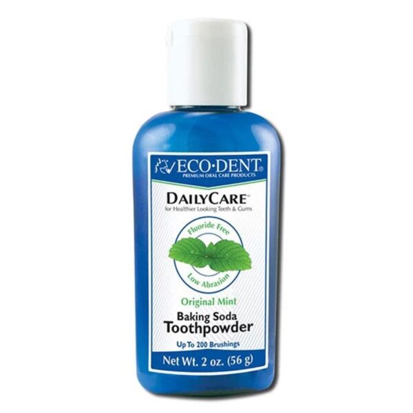Eco-Dent Original Mint Baking Soda Toothpowder 2 oz.