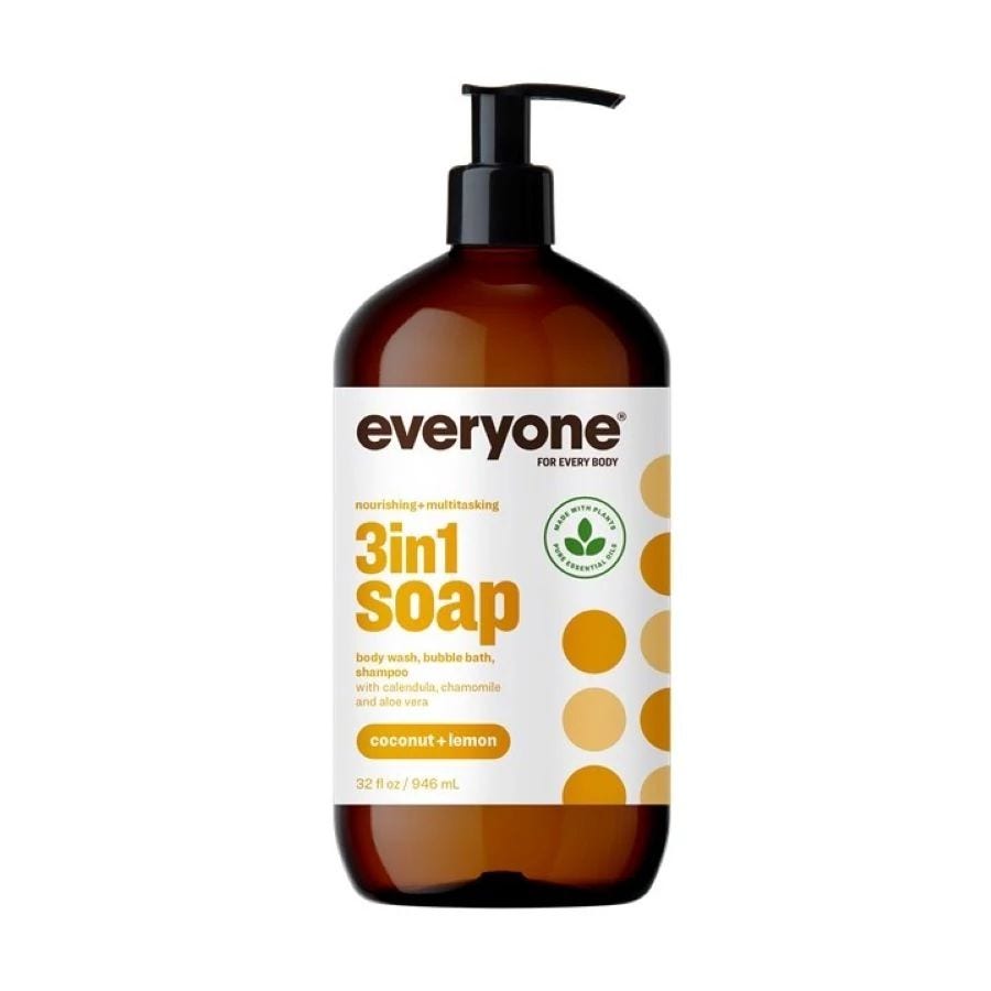 Everyone Coconut + Lemon Liquid Soap 32 fl. oz.