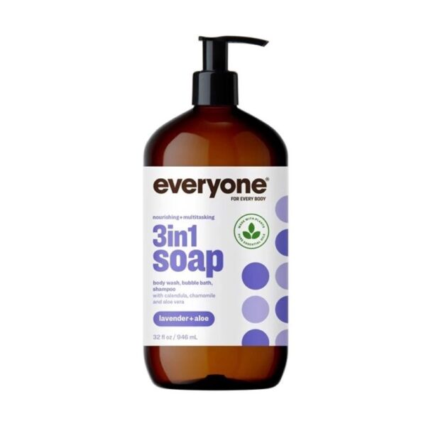 Everyone Lavender + Aloe Liquid Soap 32 fl. oz.