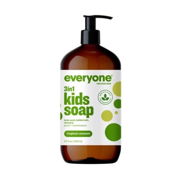 Everyone Kids Tropical Coconut Twist Liquid Soap 32 fl. oz.