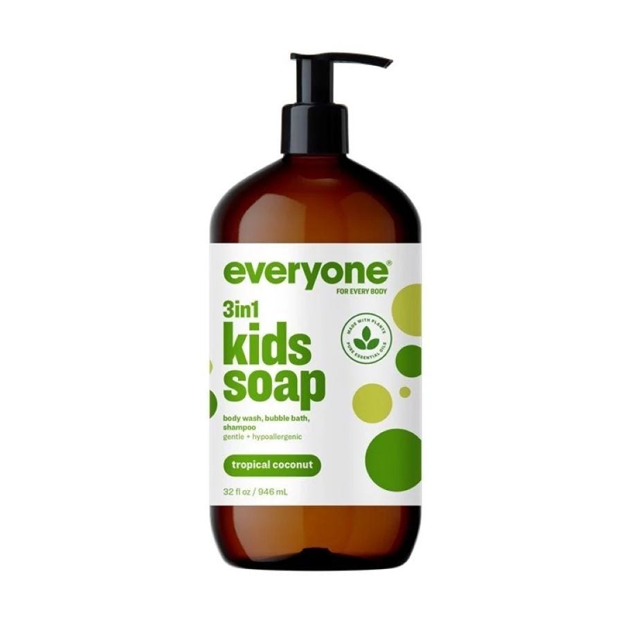 Everyone Kids Tropical Coconut Twist Liquid Soap 32 fl. oz.