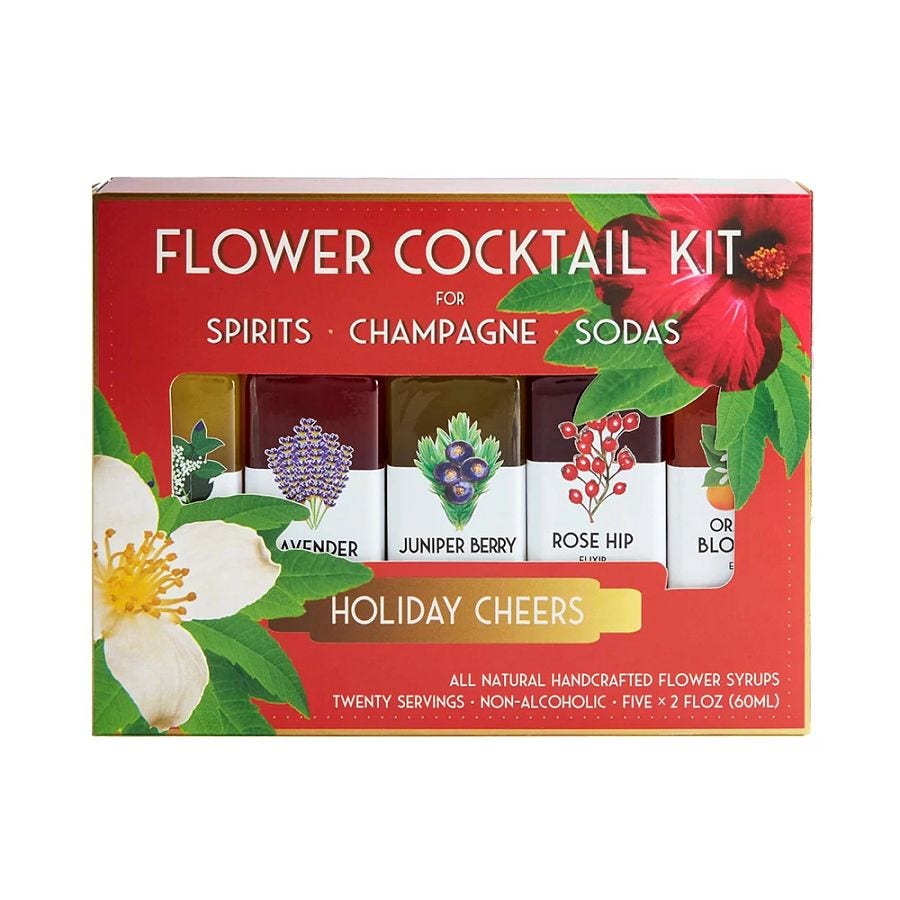Floral Elixir Co. Holiday Cheers Cocktail Kit (5) 2 fl. oz. bottles