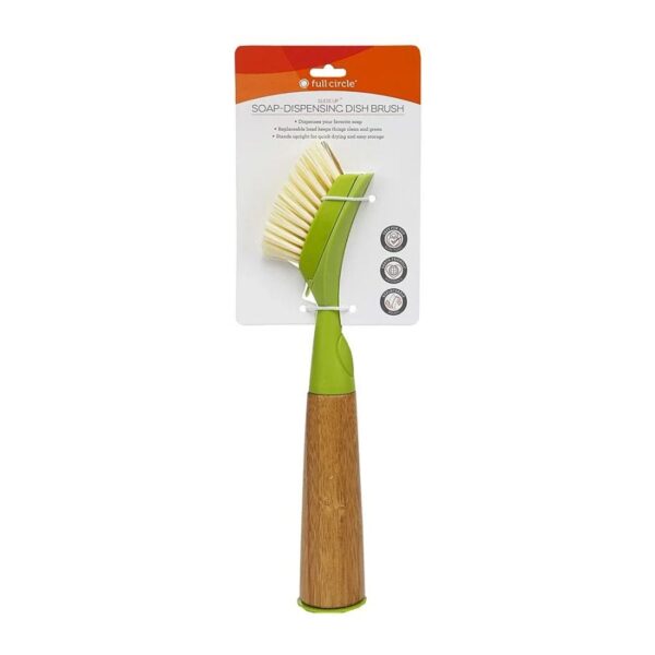 Full Circle Green Suds Up Dish Brush 1.97 x 2.36 x 11.14
